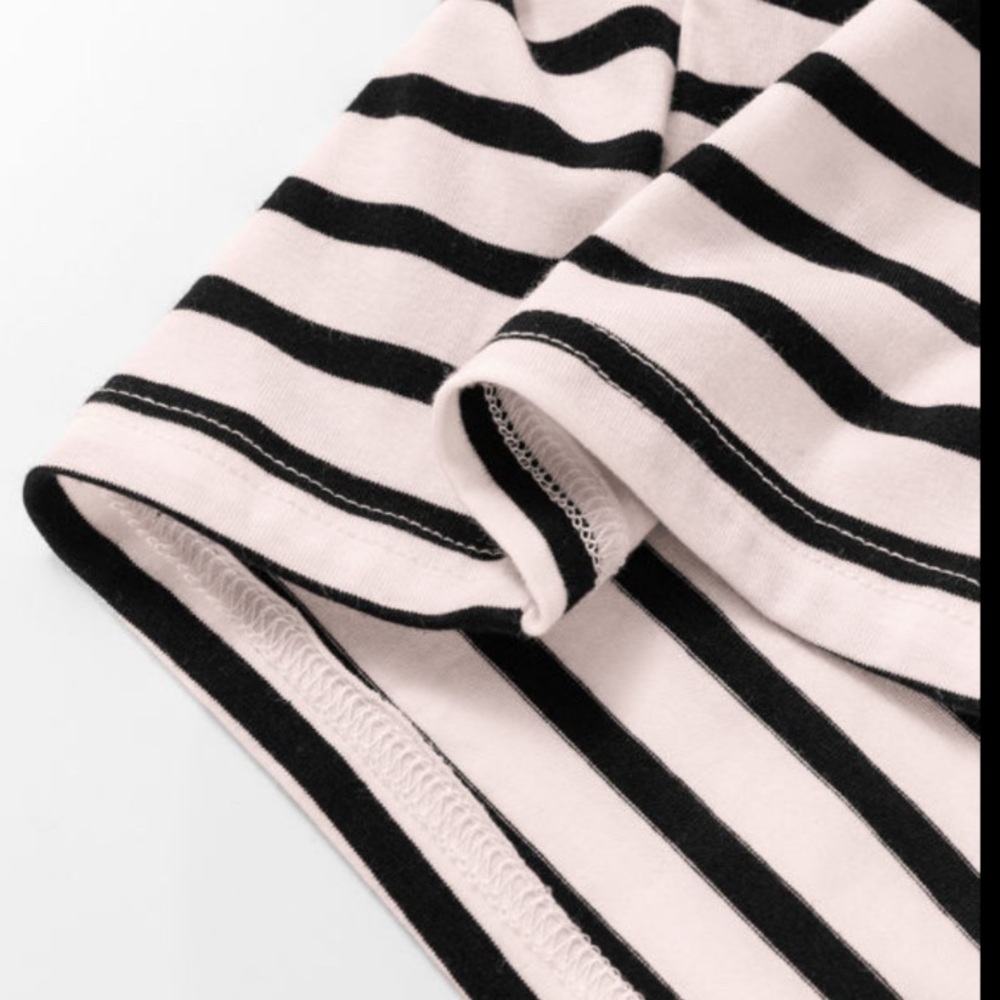 White Striped Print Sleeveless Buttoned Maxi Dress - Picture 13 of 14